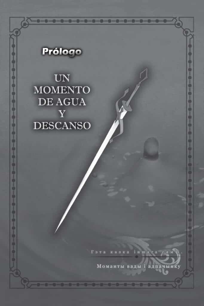 Danmachi: Sword Oratoria Volumen 5 Prólogo Novela Ligera