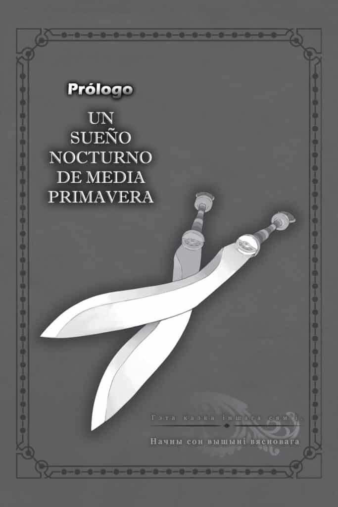 Danmachi: Sword Oratoria Volumen 6 Prólogo Novela Ligera