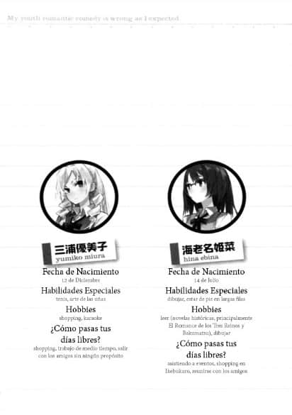 Yahari Ore no Seishun Vol 4 Capítulo 4 Parte 4 Novela Ligera