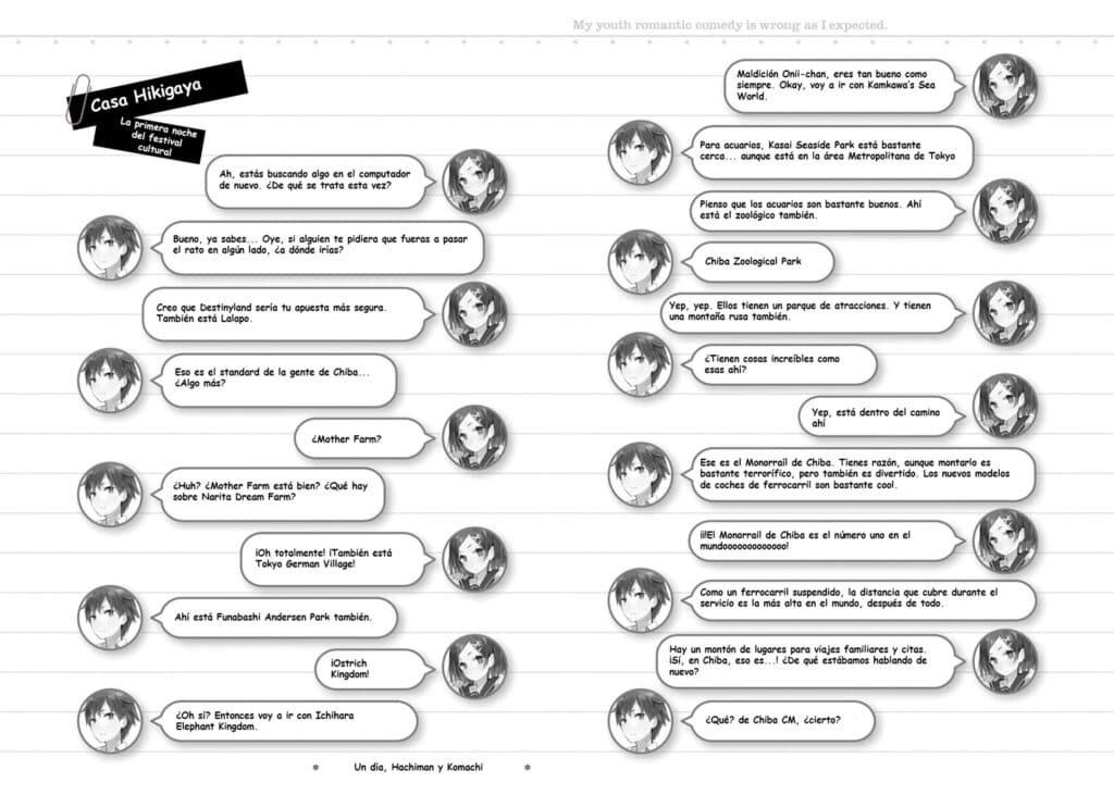 Yahari Ore no Seishun Vol 6 Capítulo 7 Parte 3 Novela Ligera